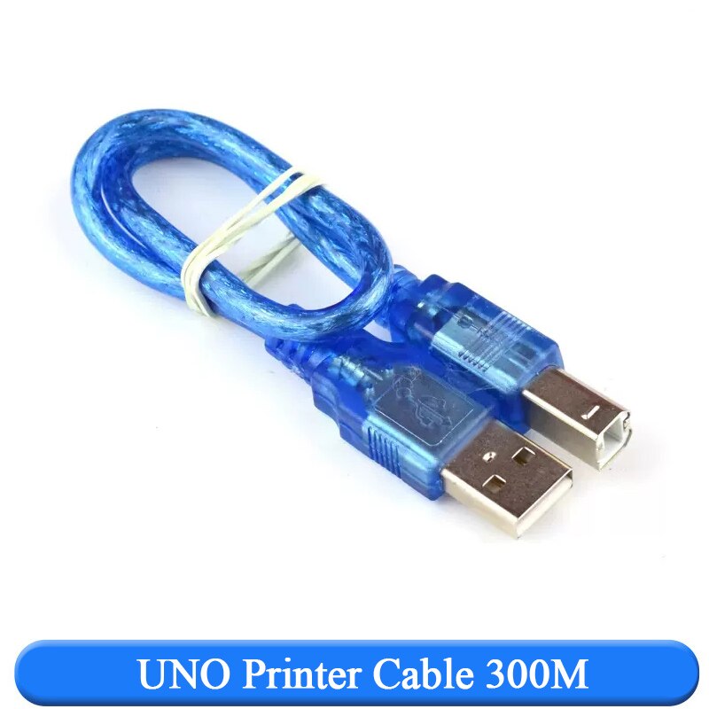 

USB-кабель 30 см UNOR3 R3/ Mega 2560 R3/ADK USB-A к USB-B для кабеля принтера Arduino MINI TYPE-C MICRO