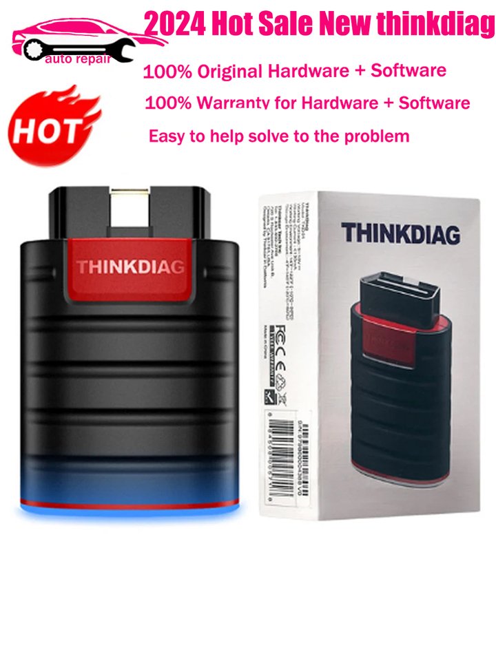 

Диагностический сканер THINKCAR Thinkdiag, диагностический сканер OBD2 PK Easydiag Golopro, полная версия, один год, для всех автомобилей, 16 сбросов, 2024