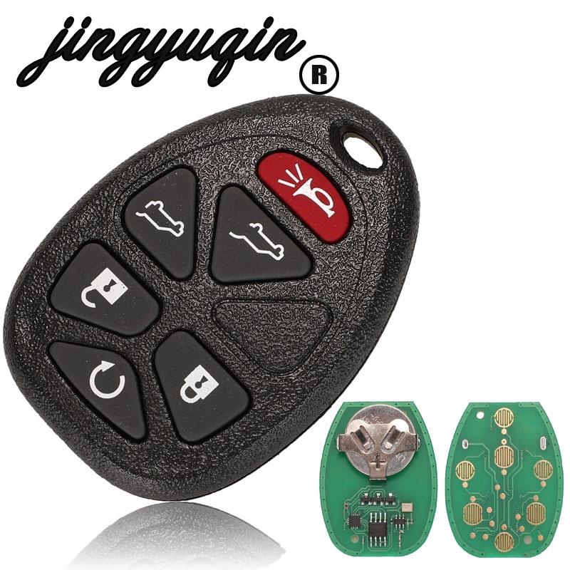 

Удаленный Брелок Jingyuqin 315 МГц Для Buick Enclave Cadillac Escalade SRX Suburban Tahoe Traverse GMC Acadia Yukon Saturn Ou...