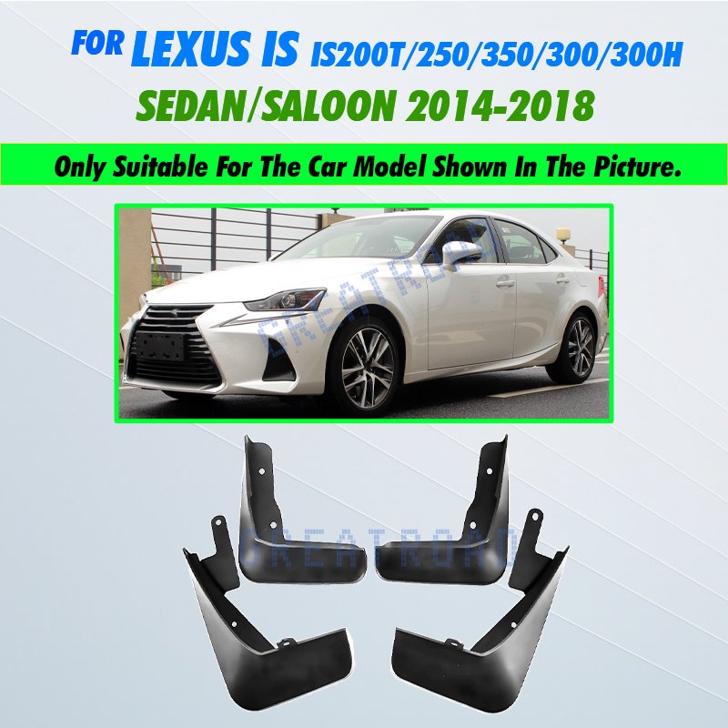 

Для Lexus IS250 IS350 IS300h 2014-2019 2015 2016 2017 автомобильные брызговики брызговики брызговики брызговики аксессуары для крыльев