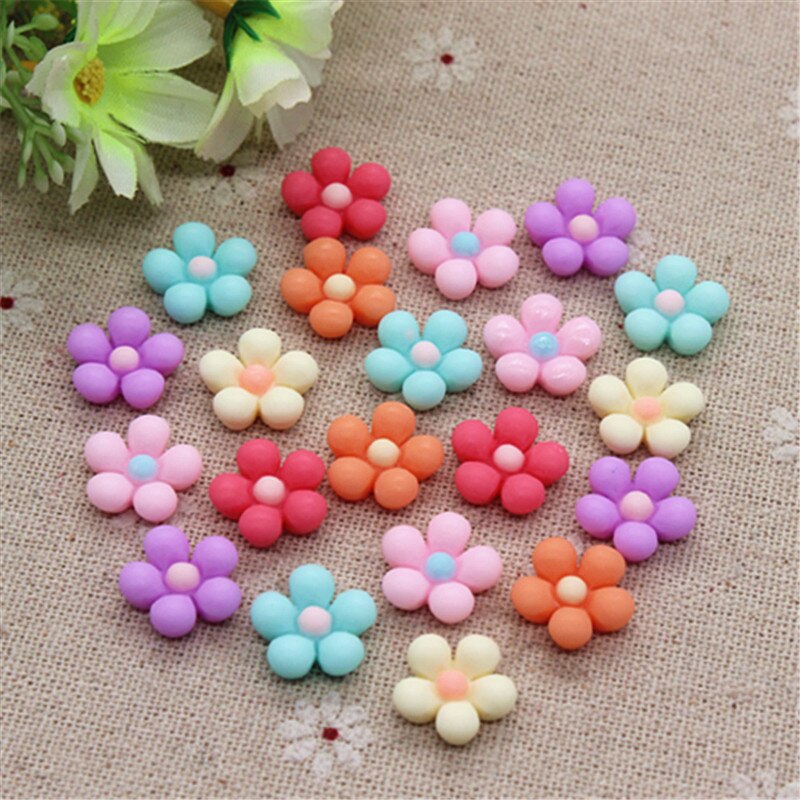 

Полимерные цветы Ywbeads 50 шт., 13 мм