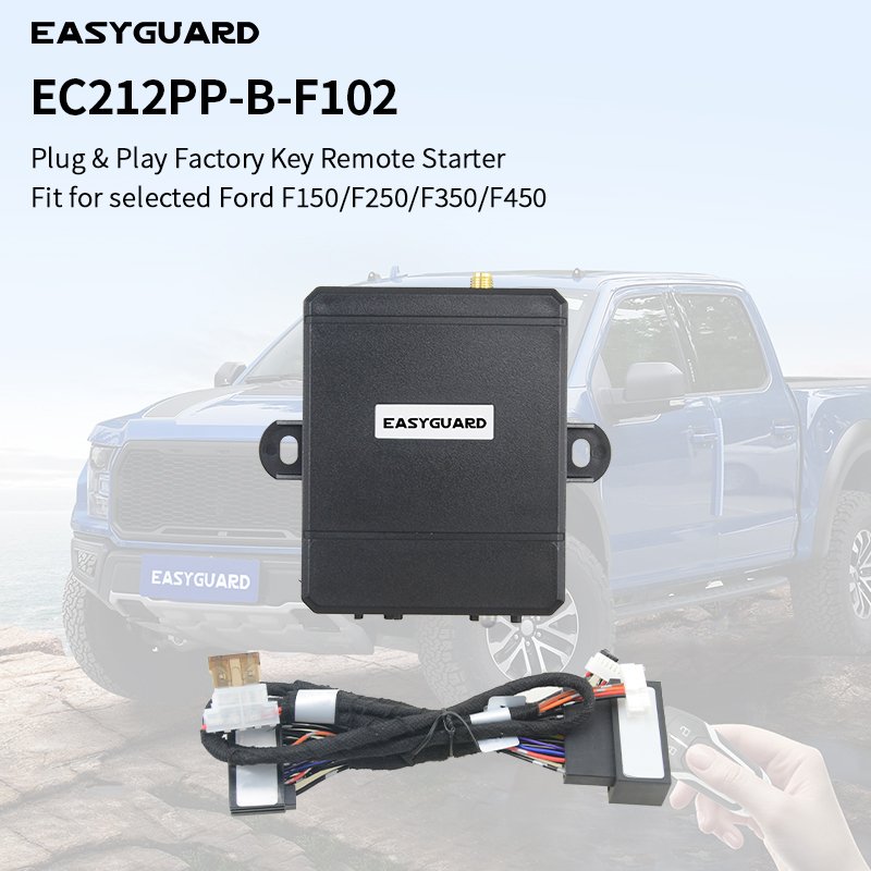

Комплект дистанционного стартера EASYGUARD для Ford F150 Edge 15-21 II F250 F350 F450 17-21 II Fusion 14-18 II Taurus 16-21 II Mondeo 15-19