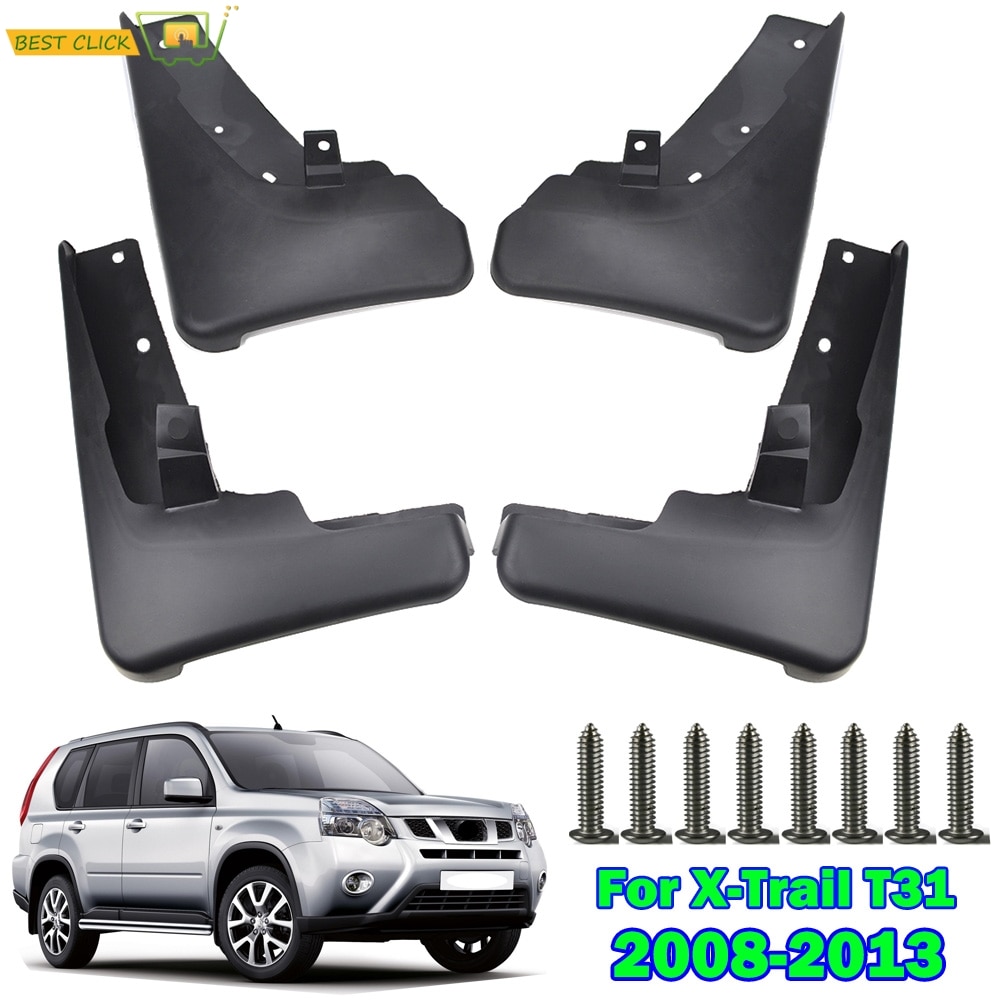 

Набор формованных автомобильных брызговиков для Nissan X-Trail T31 2008-2013 Xtrail, брызговики, брызговики, крыло 2009, 2010, 2011, 2012