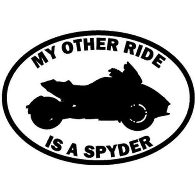 

15x8 см Виниловая наклейка на окно автомобиля моя другая поездка Can Am Spyder