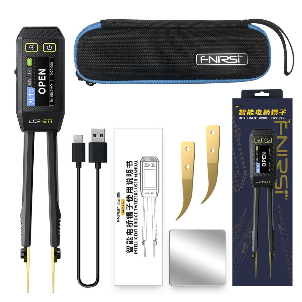 

FNIRSI LCR-ST1 Мини Умный Пинцет Тестер