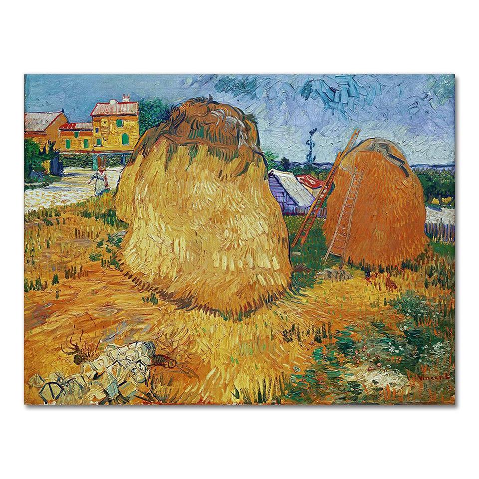 

Репродукция картины "Урожай в Ла-Крау" AliPaint