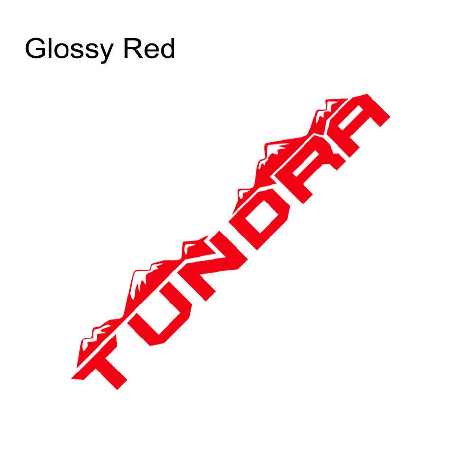 

Глянцевая пленка-наклейка для Toyota Tundra Pickup Truck, задняя дверь, горный декор, виниловая пластиковая крышка