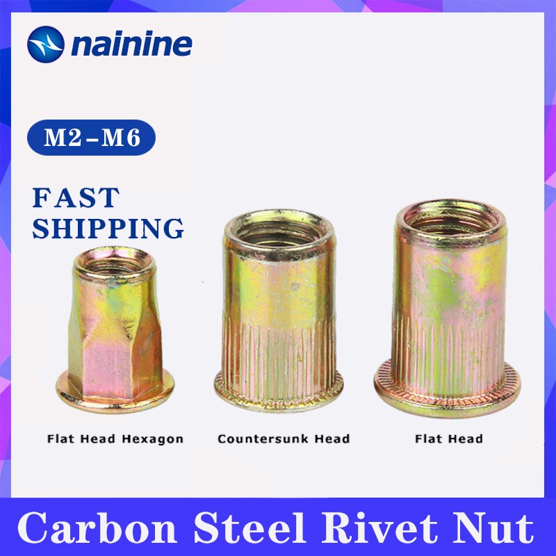 

Заклепки гайки оцинкованные Nainine