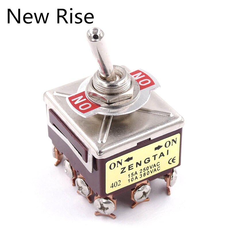 

Переключатель 3PDT 12 контактов New Rise