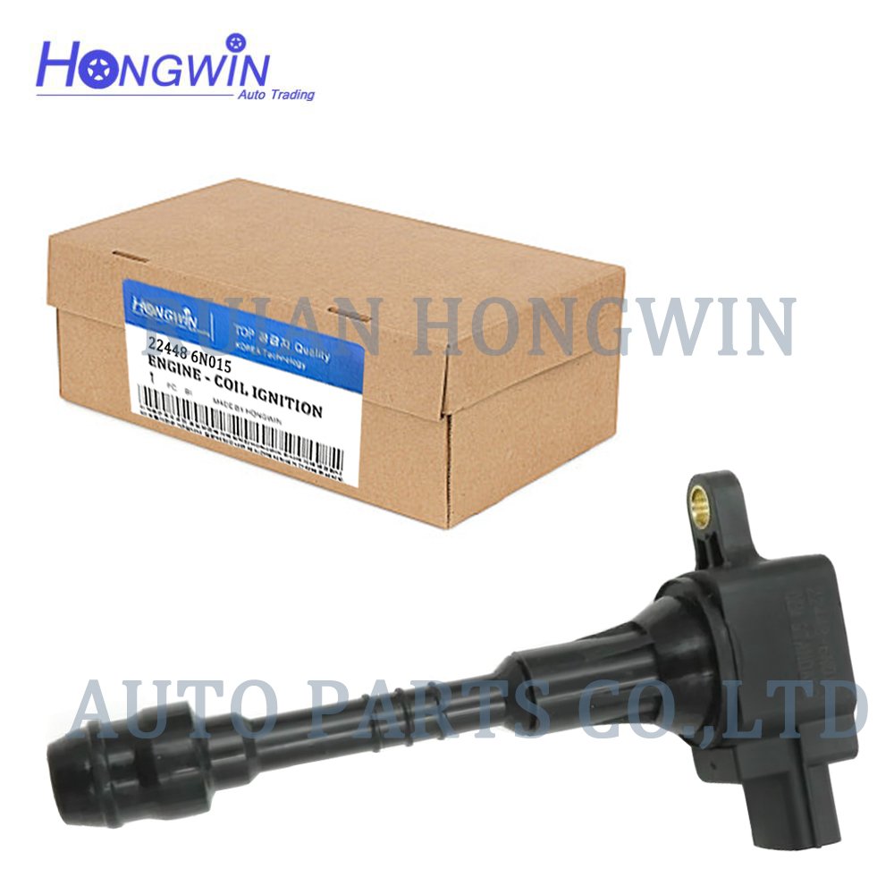 

22448 6N015 Катушка зажигания подходит для Nissan Sentra 1.8 Almera N16 Primera P11 AIC-4004G 22448-6N011,224486N011,224486N015