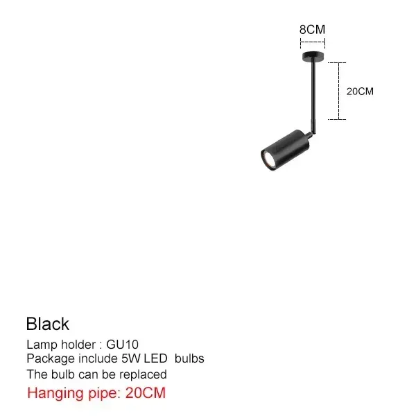 

Прожектор для ресторана, современный минималистичный светильник для гостиной, креативный прожектор с длинной полосой, обеденный стол, барная стойка, подвесные светильники