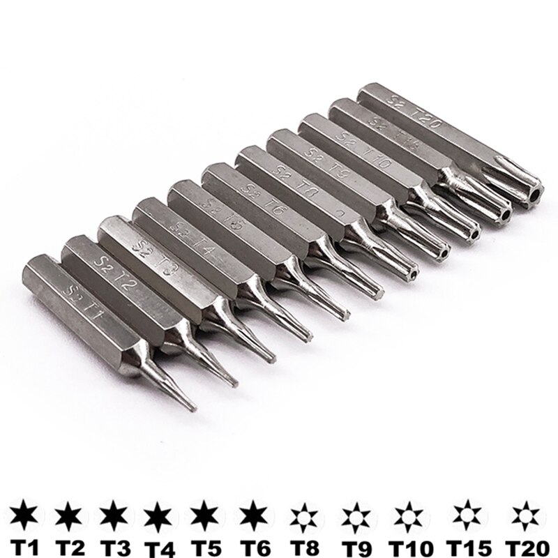 

Комплект отверток Kingeser Torx S2 11 шт., цвет сливы