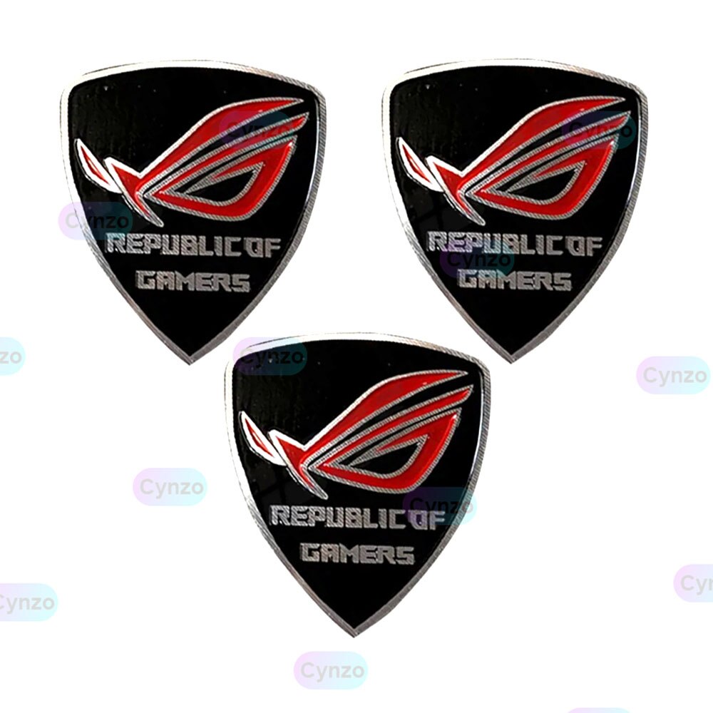 

Наклейка ROG с логотипом ASUS Belief, наклейки на корпус компьютера, аксессуары для шкафа для геймеров DIY
