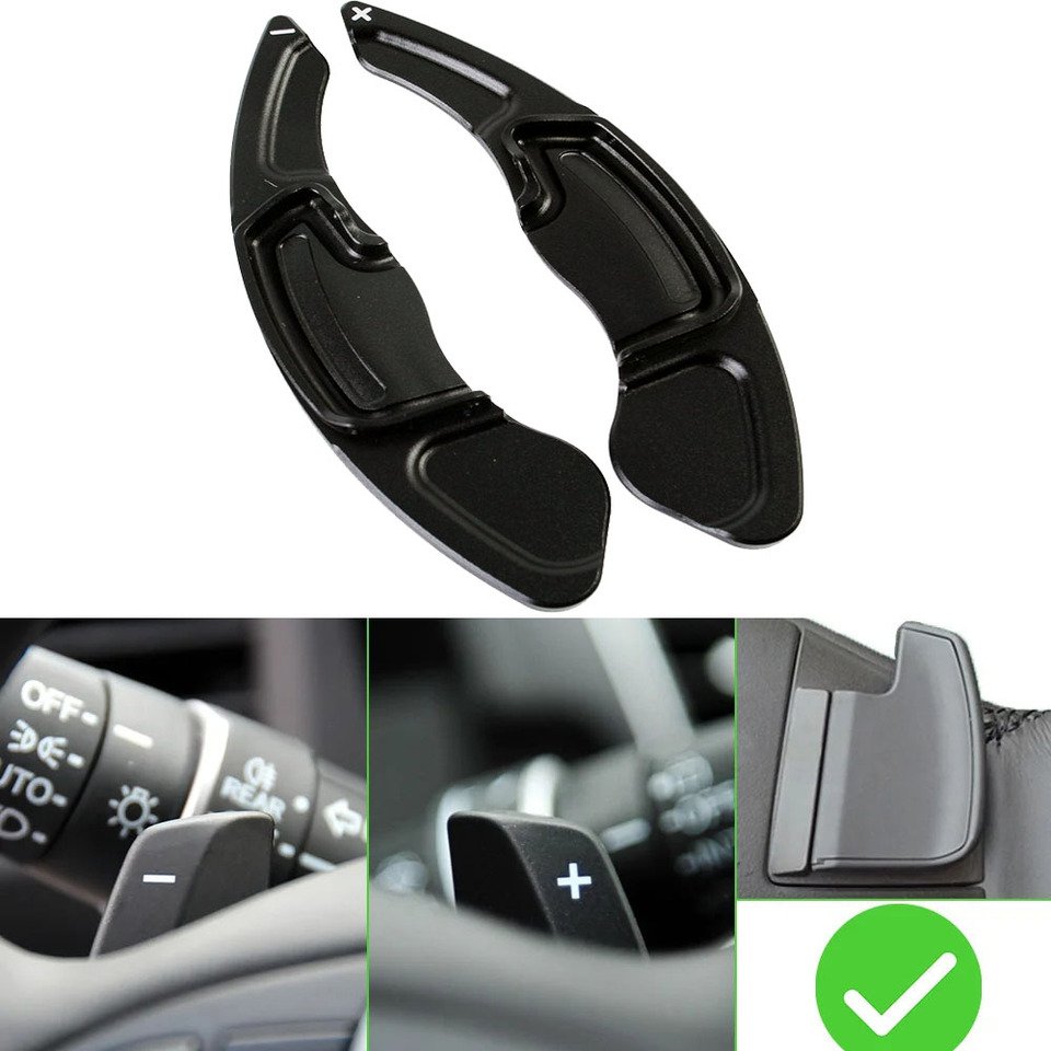 

Для Honda Accord Euro 8-го поколения 2008 2009 2010 2011 2012 Odyssey Acura ILX автомобильное рулевое колесо, удлинение переключения передач DSG, наклейки
