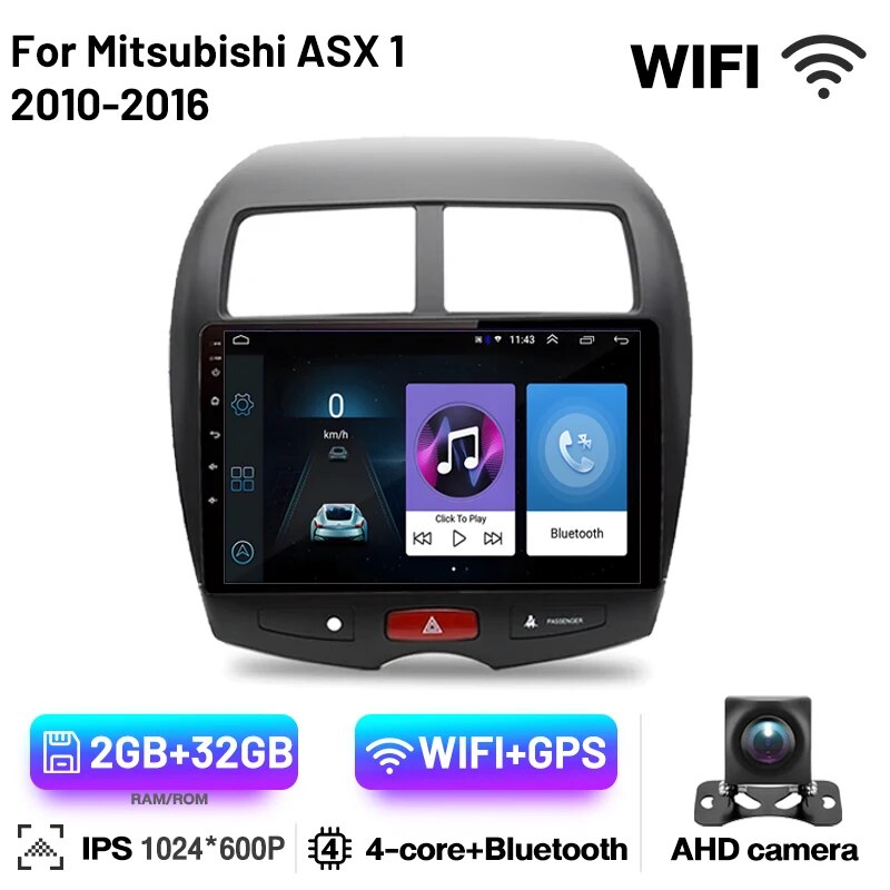 

Автомобильный радиоприемник Legras Android 13 для Mitsubishi ASX 1 2010-2016 Peugeot 4008, мультимедийный плеер, навигационная стереосистема 2 Din Carplay DVD