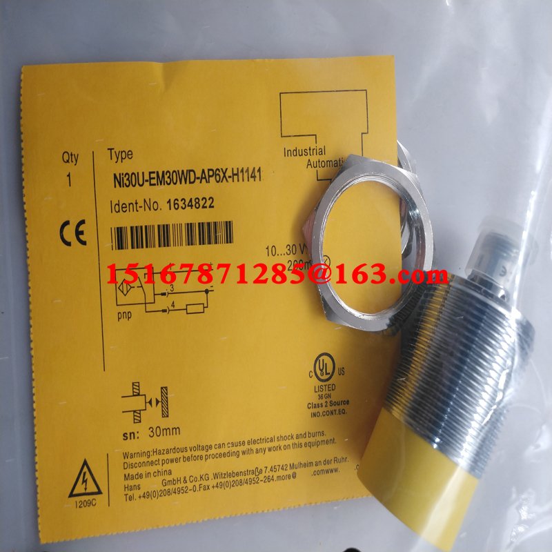 

Новый датчик приближения Φ/3GD NI30U-EM30WD-AP6X-H1141/3GD