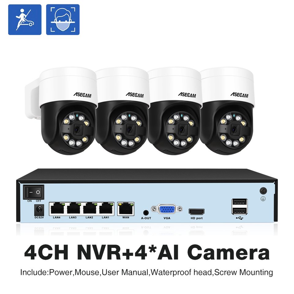 

ASECAM C-RU8885 PTZ система видеонаблюдения