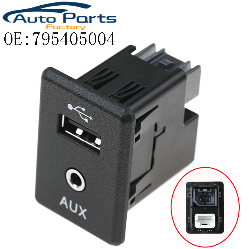 

Новый автоматический вспомогательный USB-порт для Nissan 795405004 280234BA0B