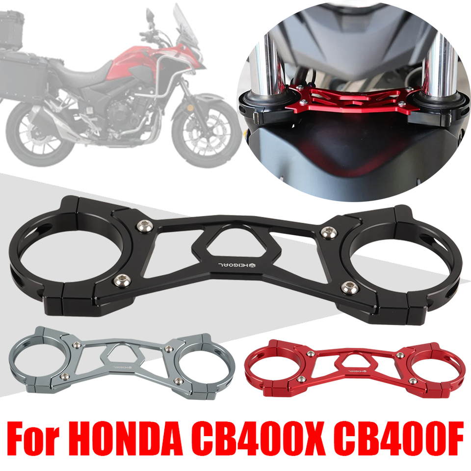 

Для HONDA CB400X CB400F CB400 CB 400 X F 2013-2020 Аксессуары для мотоциклов Балансир Амортизатор Передняя вилка Скоба Стабилизатор Кронштейн