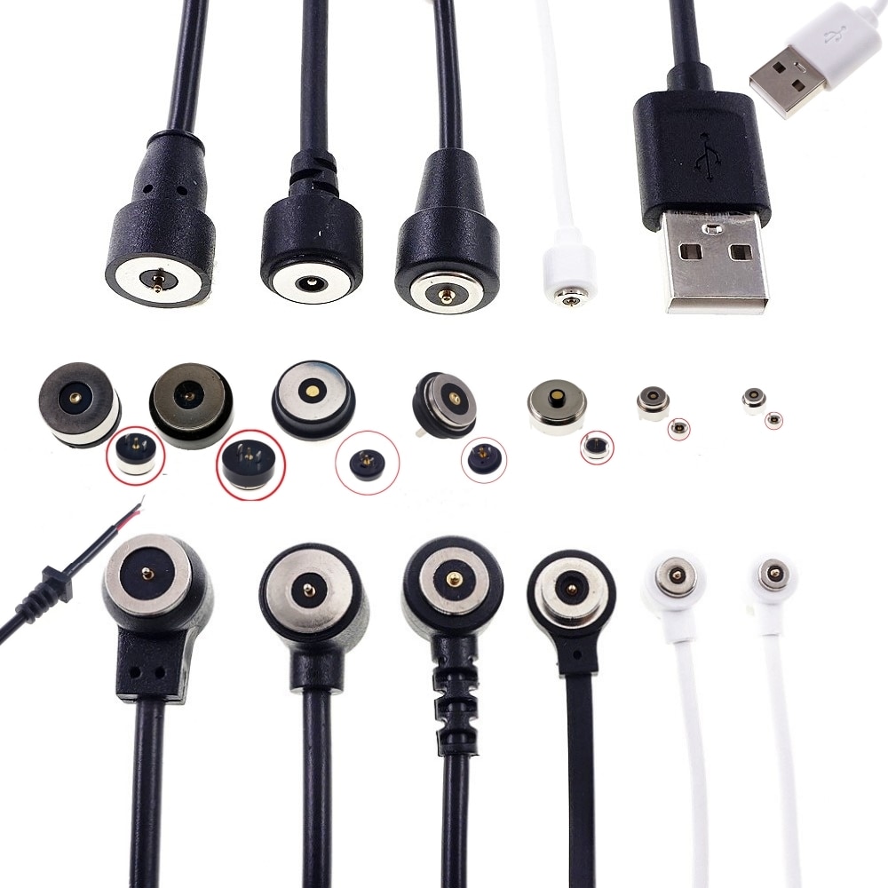 

Магнитные разъемы Pogo Pin RTLECS MG010XX- 2-полюсные