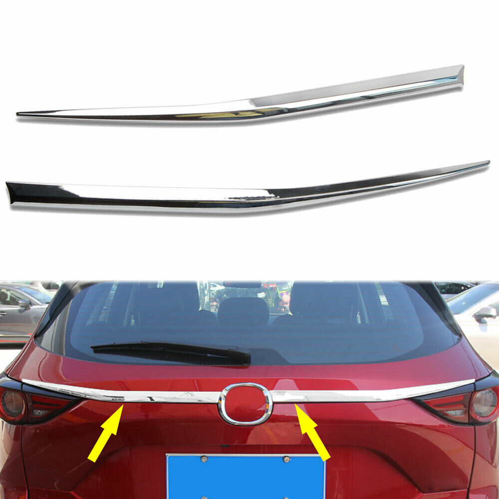

Для Mazda CX-5 CX5 2017-2020 хромированный ABS Задняя Крышка багажника