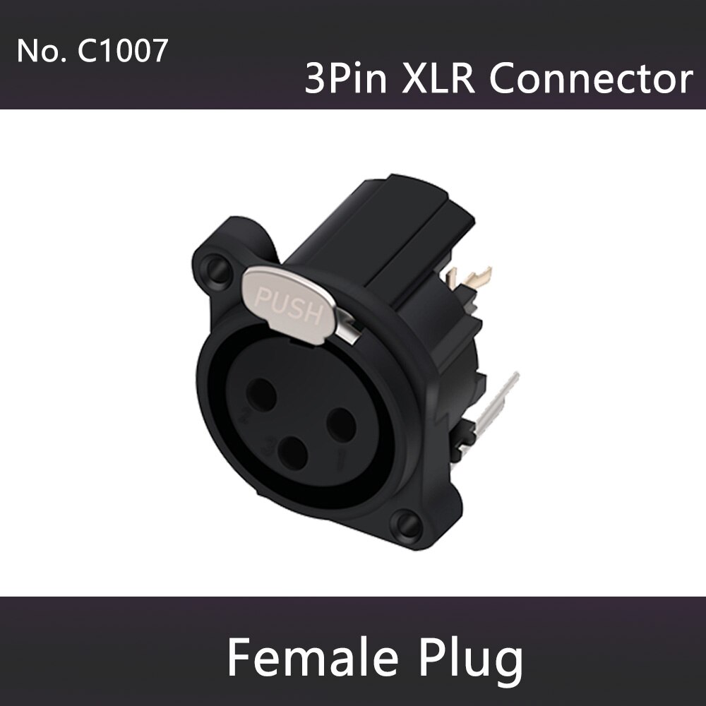 

Разъемы XLR R C1006+C1007 4 шт