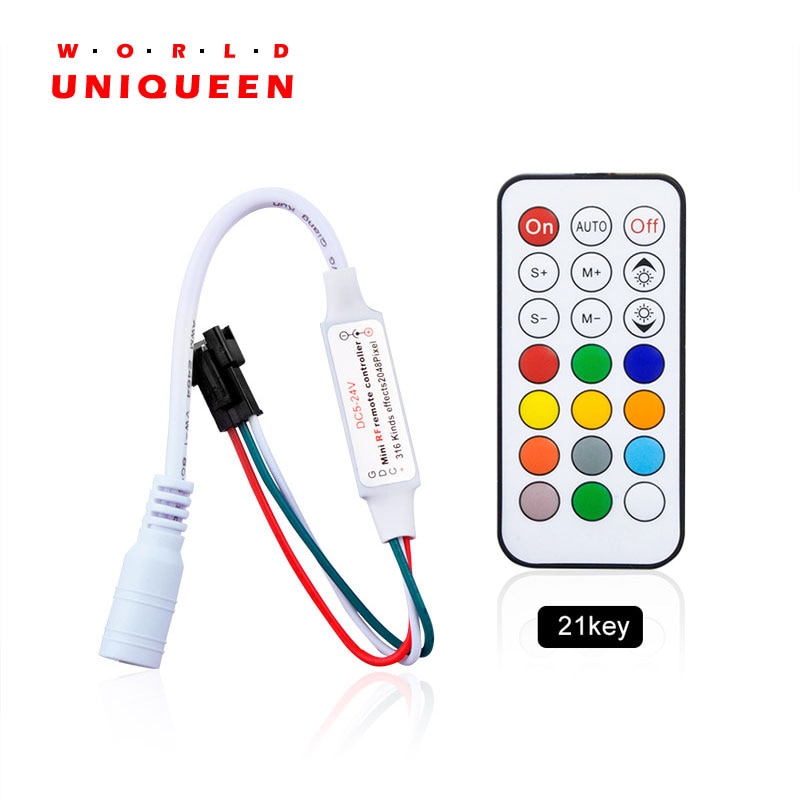 

RGB контроллер WORLD UNIQUEEN R107-DK-21-RF