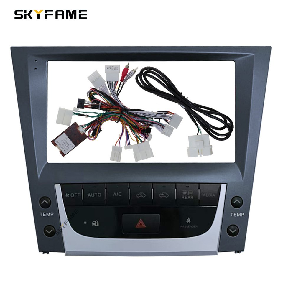 

SKYFAME автомобильная рамка, адаптер для фасции, декодер Canbus Box, Android радиоприемник, комплект панели для Lexus GS250 GS300 GS350 GS450H