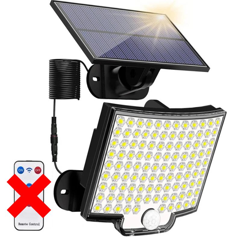 

Heinast 118LED раздельная настенная лампа на солнечной батарее