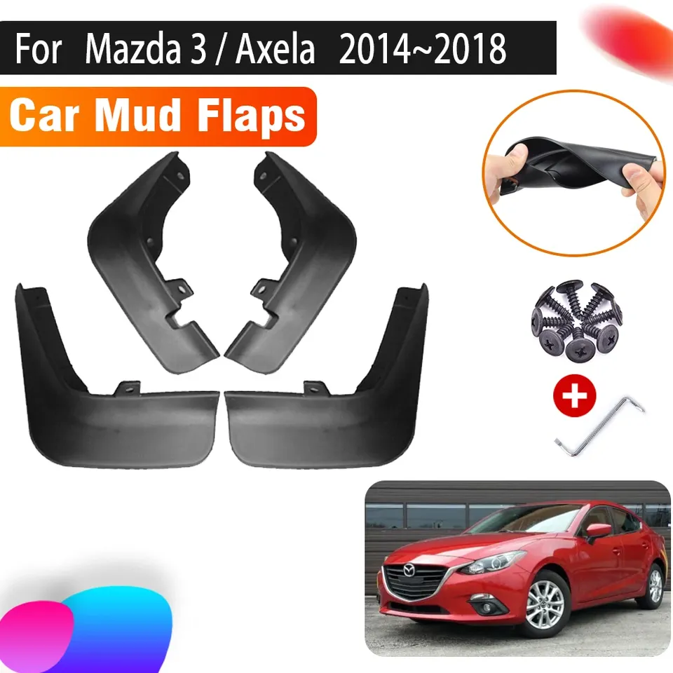 

Mazda3 BM BN 2014-2018 Передние И Задние Автомобильные Брызговики Из АБС-пластика, Седан, Хэтчбек, Люк На Крыше M3