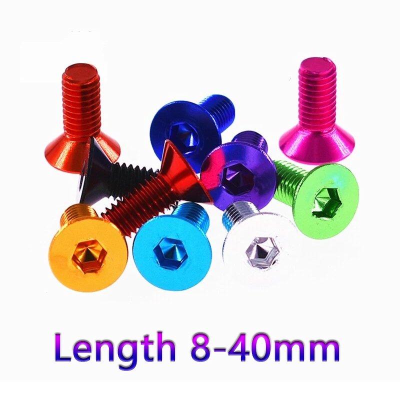 

GooBetter Алюминиевые винты с шестигранной головкой M3 M4 M5 M6