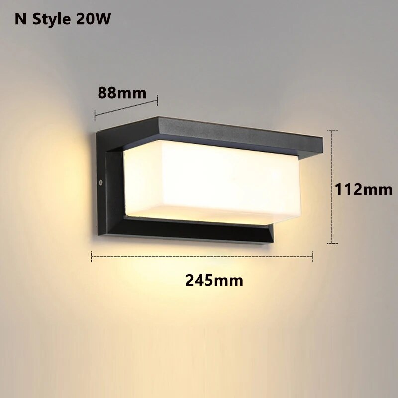 

Светодиодный настенный светильник Zhengde lighting 20 Вт