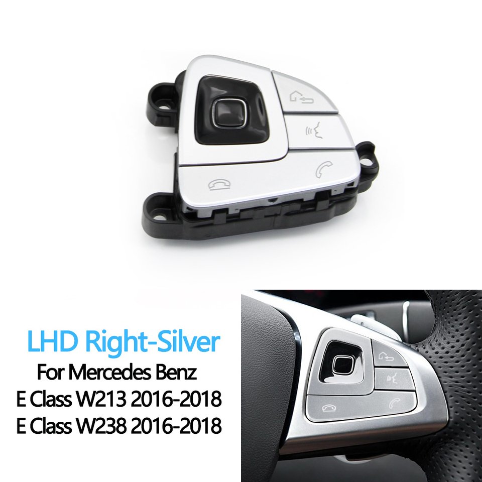 

Автомобильные многофункциональные кнопки на руле, кнопка регулировки громкости в сборе для BENZ E Class W213 W238 C238 2016 2017 2018