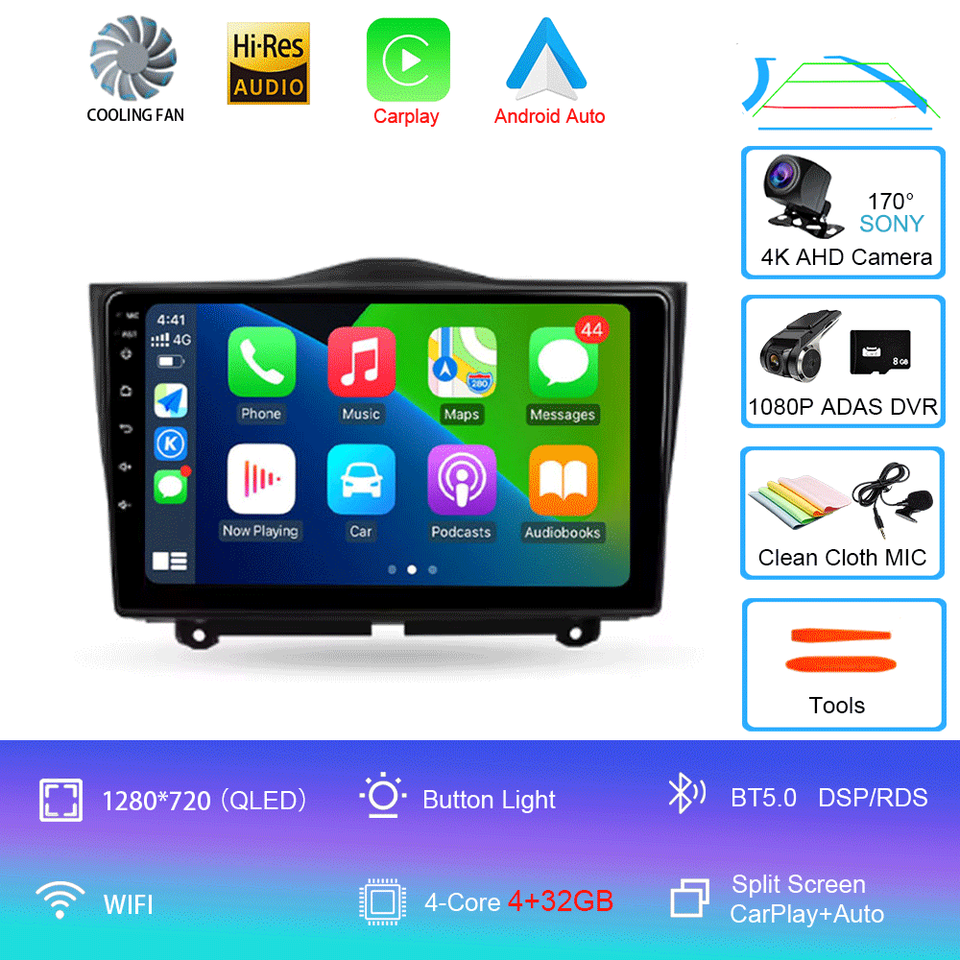 

Для LADA Granta Cross 2018-2023 Android 14 Автомобильный радиоприемник Мультимедийный видеоплеер Навигационный стерео Wi-Fi + 4G GPS Автомобильный радиоприемник BT DSP