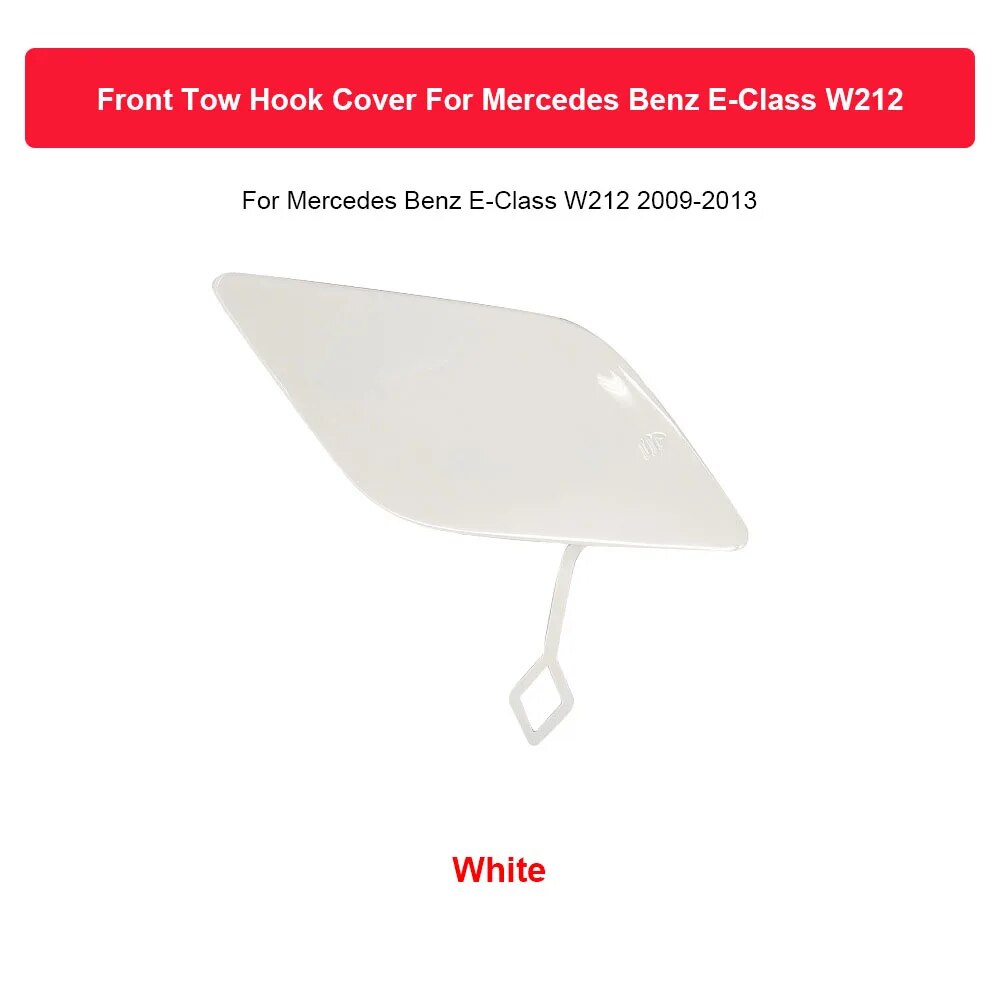 

Крышка переднего буксировочного крюка для Mercedes Benz E-Class W212 2009-2013 2128850126, черный, белый, серебристый