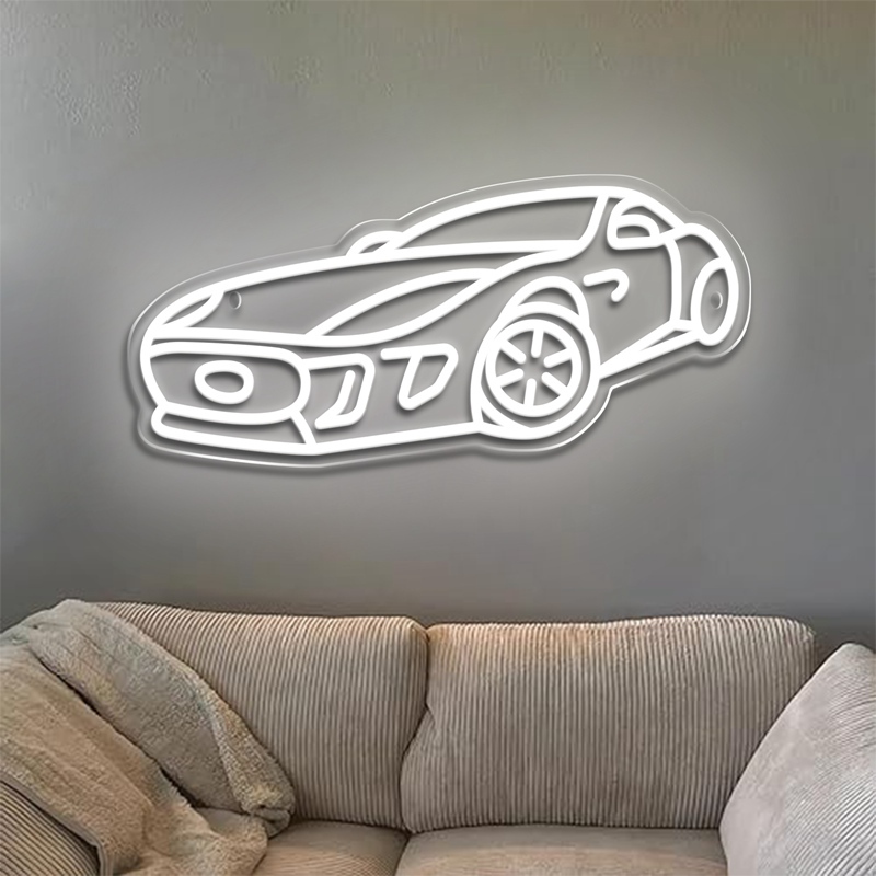 

Неоновая вывеска Slyuexu спортивных автомобилей