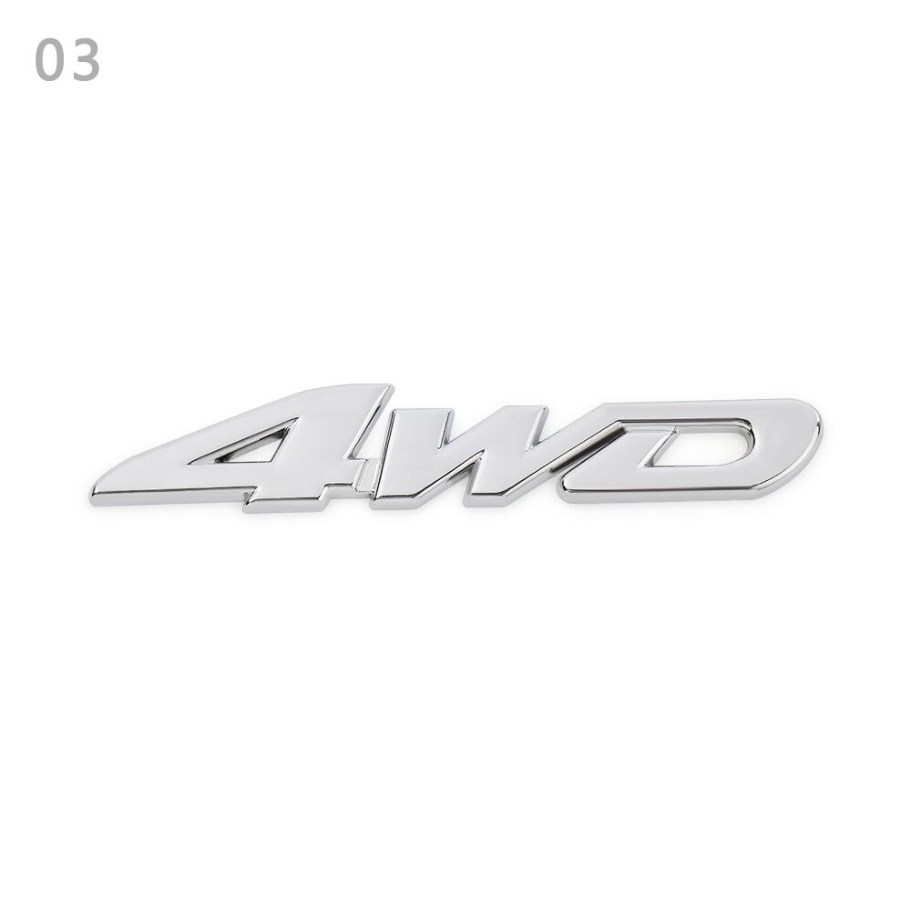 

DIY эмблема значок 4WD V6 V8 автомобиль задняя дверь автомобиль наклейка крышка багажника 3D авто наклейка