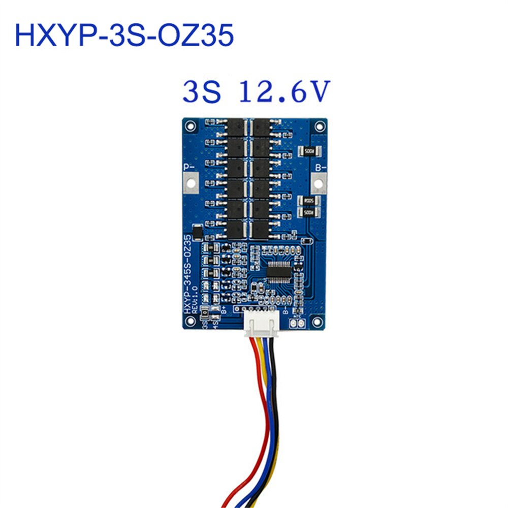 

Защитная плата для литиевой батареи HXYP 3S BD21 CM15 4S HXYP-OZ35 4S 18650, модуль защиты литиевой батареи 35A 12,6 V