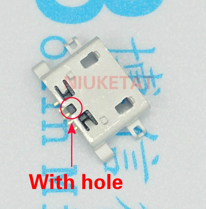 

Разъем Micro USB, 5 контактов, 0,8 мм, тип B, с отверстием, женский, для телефона, разъем Micro USB, 5 контактов, разъем для зарядки, 50 шт.