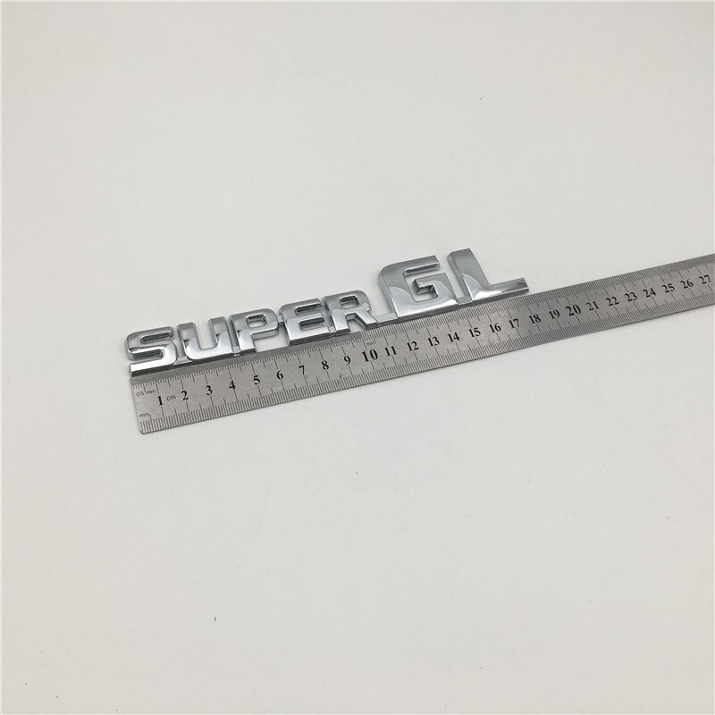 

Для Hiace Super Gl 3D Chrome Автомобильная наклейка с эмблемой, значком Decal багажник с боковым логотипом
