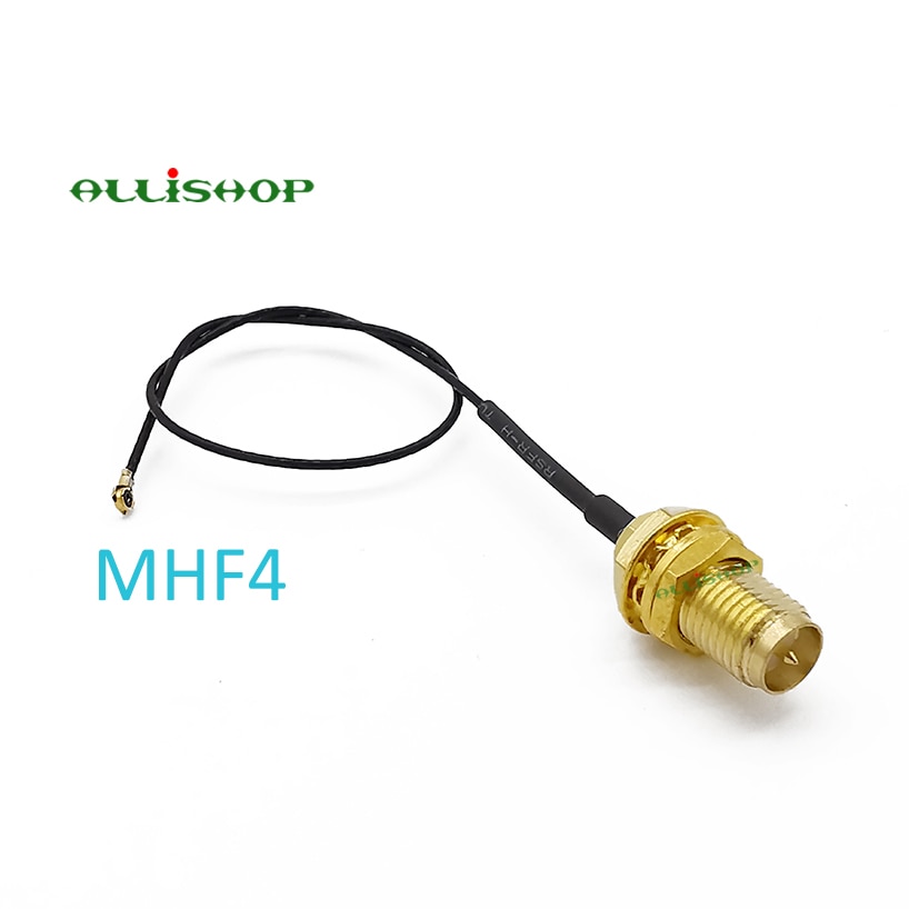 

Угловой плетеный кабель RF RP SMA штырьковый штырь для UFL./IPX MHF4 гнездовой разъем UFL SMA Соединительный шнур 0,81 мм для PCI Wi-Fi карты беспроводного маршрутизатора