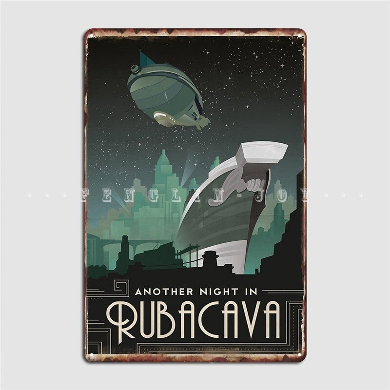 

Металлическая табличка Grim Fandango