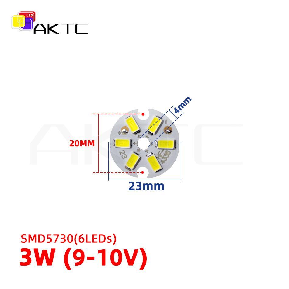 

Светодиодные платы Ankatec CC-YXDB-3W круглые 3 Вт
