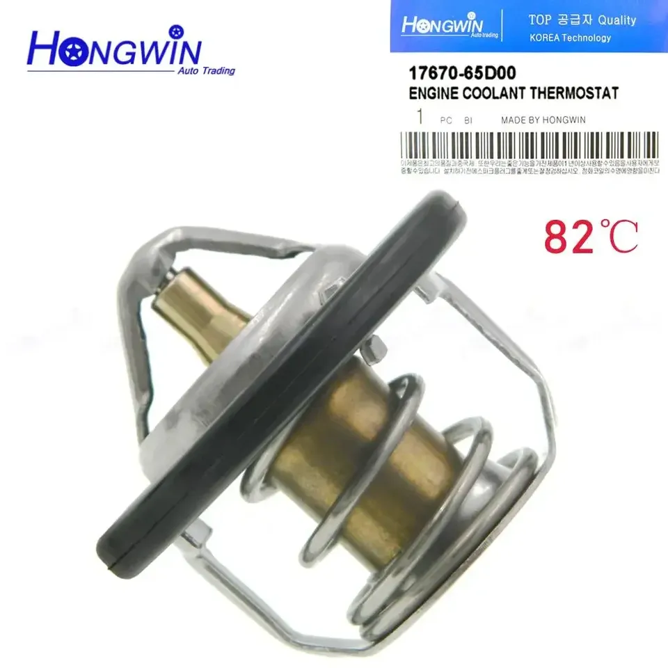 

Оригинальный термостат двигателя No 17670-65D00 для Suzuki Jimny Grand Vitara SX4 WagonR 1767065 D00 17670-77E00