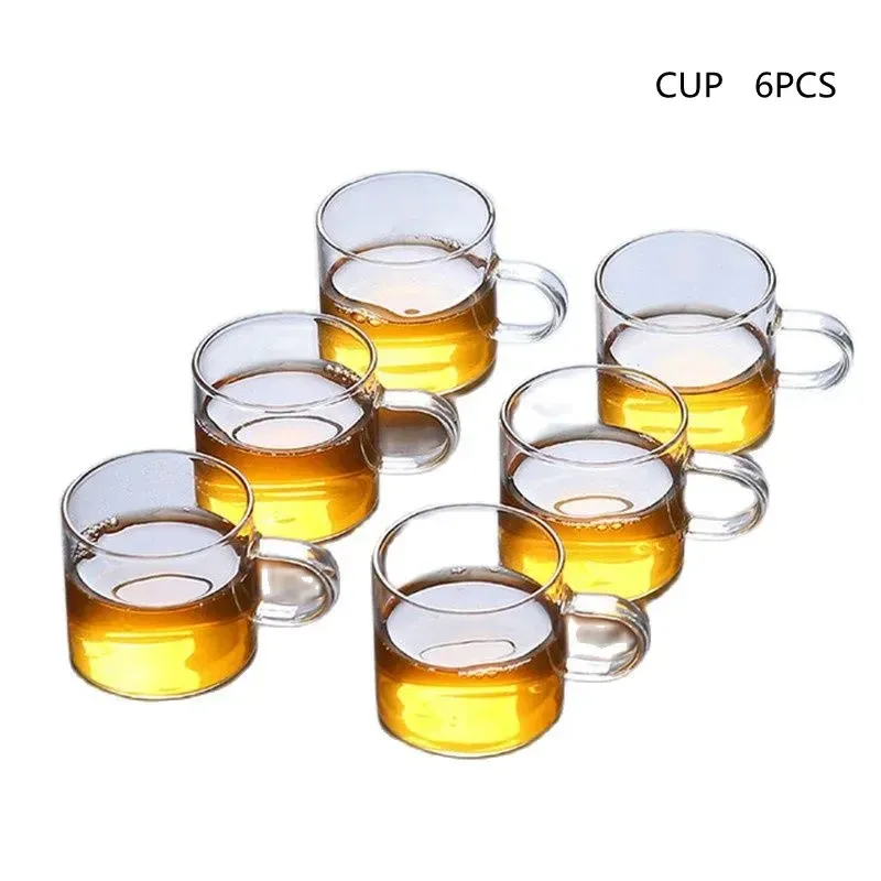 

Креативный чайный чайник в форме жабы, автоматическая чайная утварь, набор чайников и чашек Pu'er Oolong, термостойкая стеклянная подставка для чайника