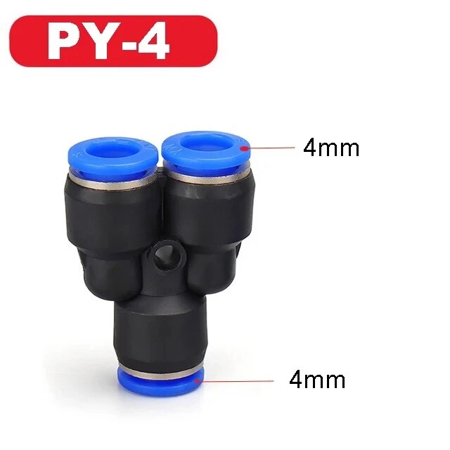 

Пневматические фитинги LISM Quick Push Y-образные 4-12 мм