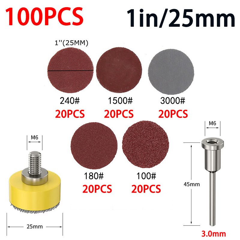 

Набор шлифовальных дисков Dremel 60 шт.