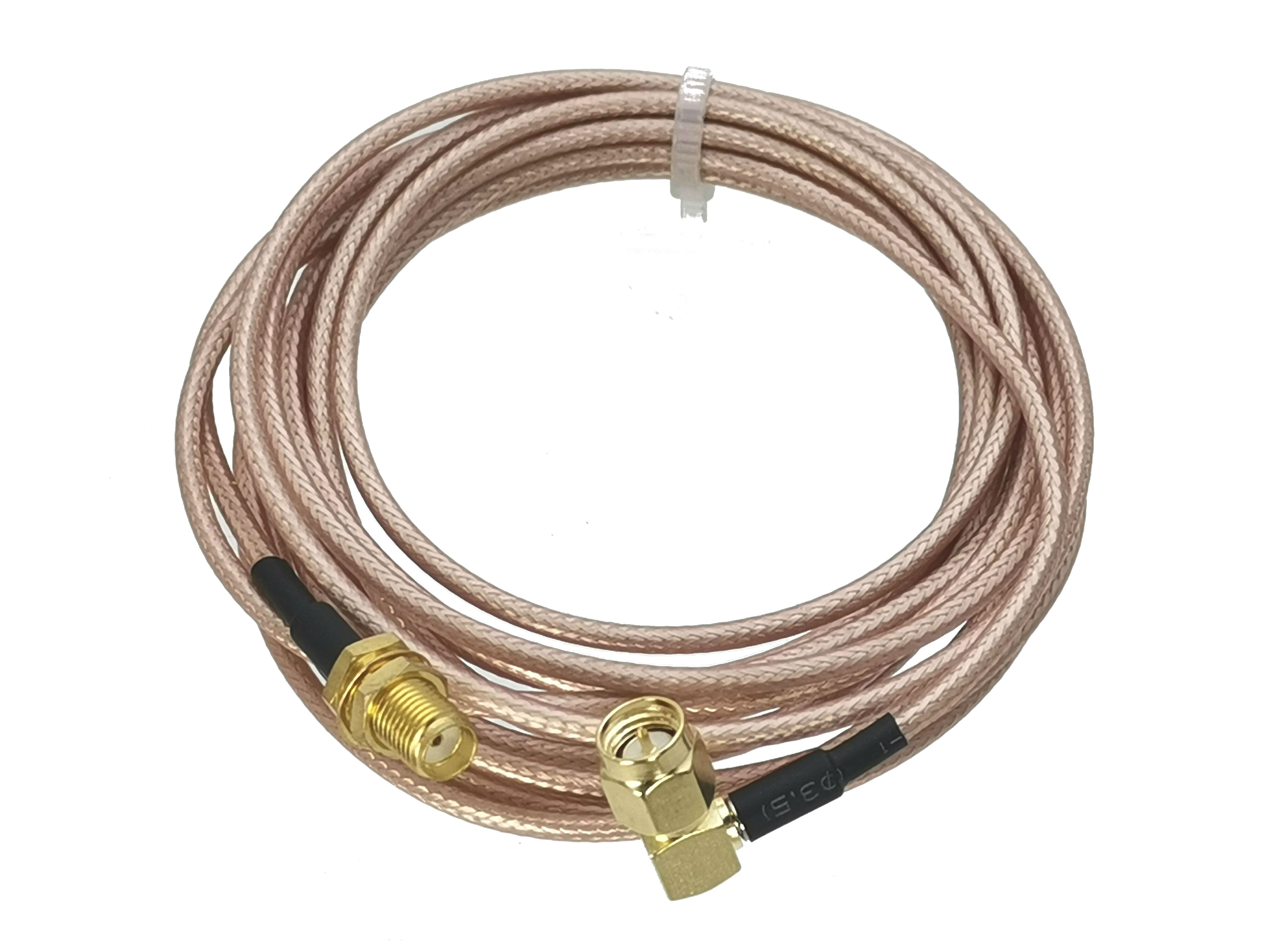 

TTVXO SMA прямоугольный разъем пигтейл RG316 4 дюйма ~ 20 м