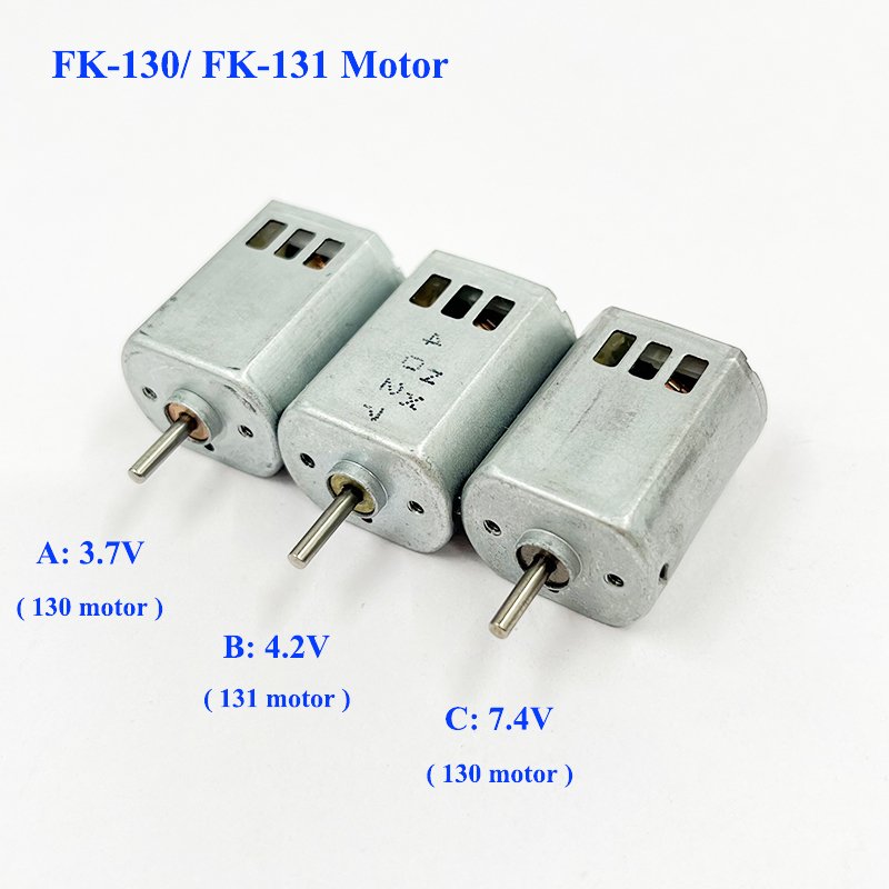 

Двигатель Micro 130/131 DC 3.7В/4.2В/7.4В