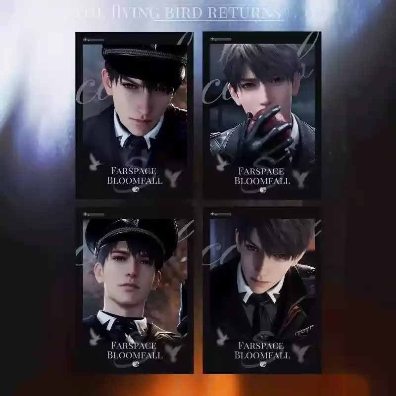 

Аниме Love And Deepspace Caleb косплей мультфильм 3-дюймовая маленькая открытка Polaroid открытка собирать украшения аксессуары подарок на день рождения